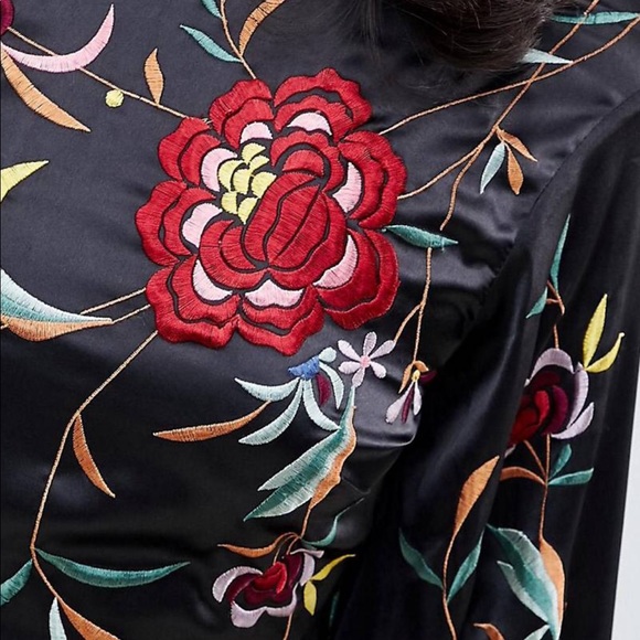 ASOS Design embroidered Fringe romper - Picture 4 of 6